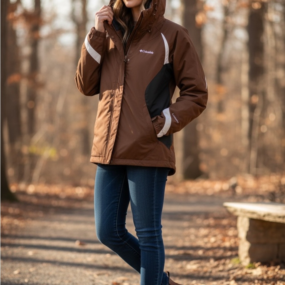 Columbia Women's Omni-shield Interchange 3 in 1 Jacket Size XS